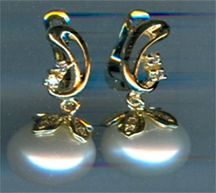 gold earrings B.3472

